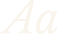 Secondary display font