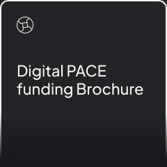 Digital PACE funding brochure