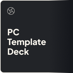 Template deck