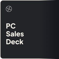 Sales deck