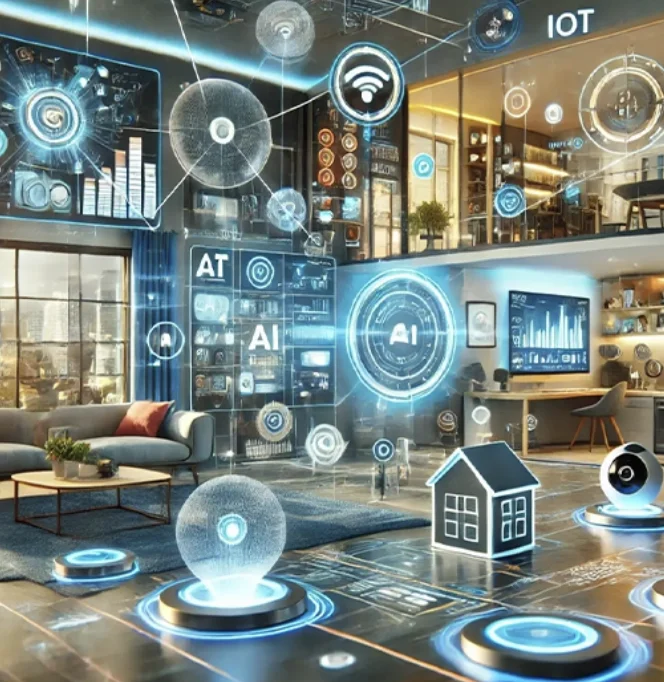 Supplied illustration of smart-home systems