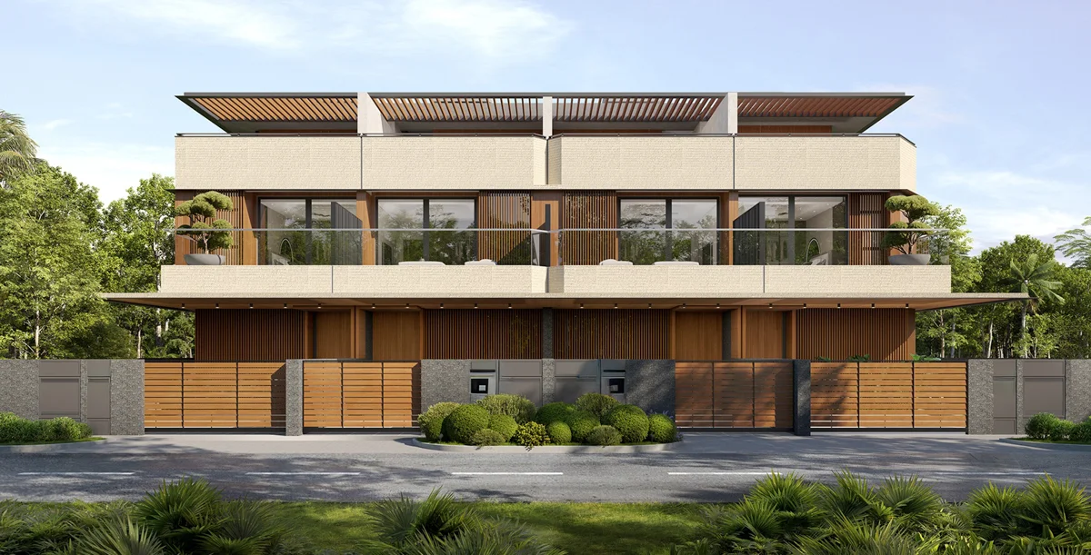 Front elevation of the Solstice collection