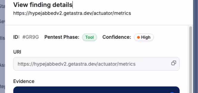 Astra's Pentest for SaaS - Compliance View