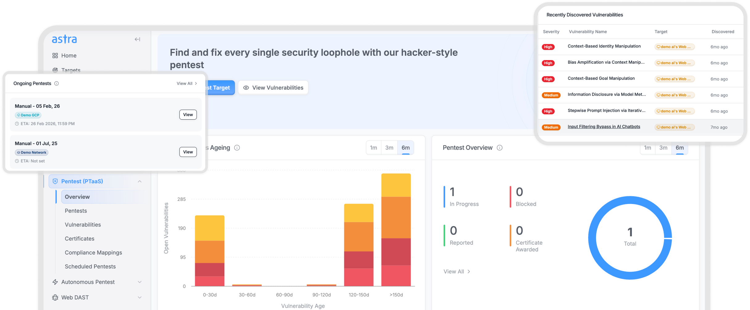 Astra's Pentest for Fintech - Vulnerabilities Overview