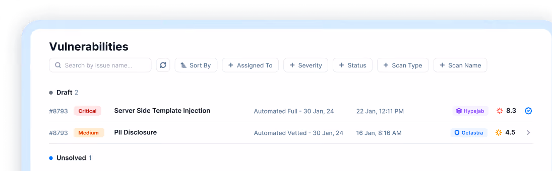 Astra's pentest - certificate