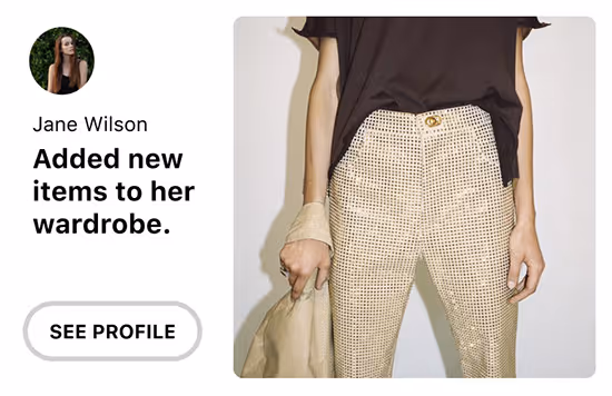 Alpha gives you an rich and insightful view on your clients' style