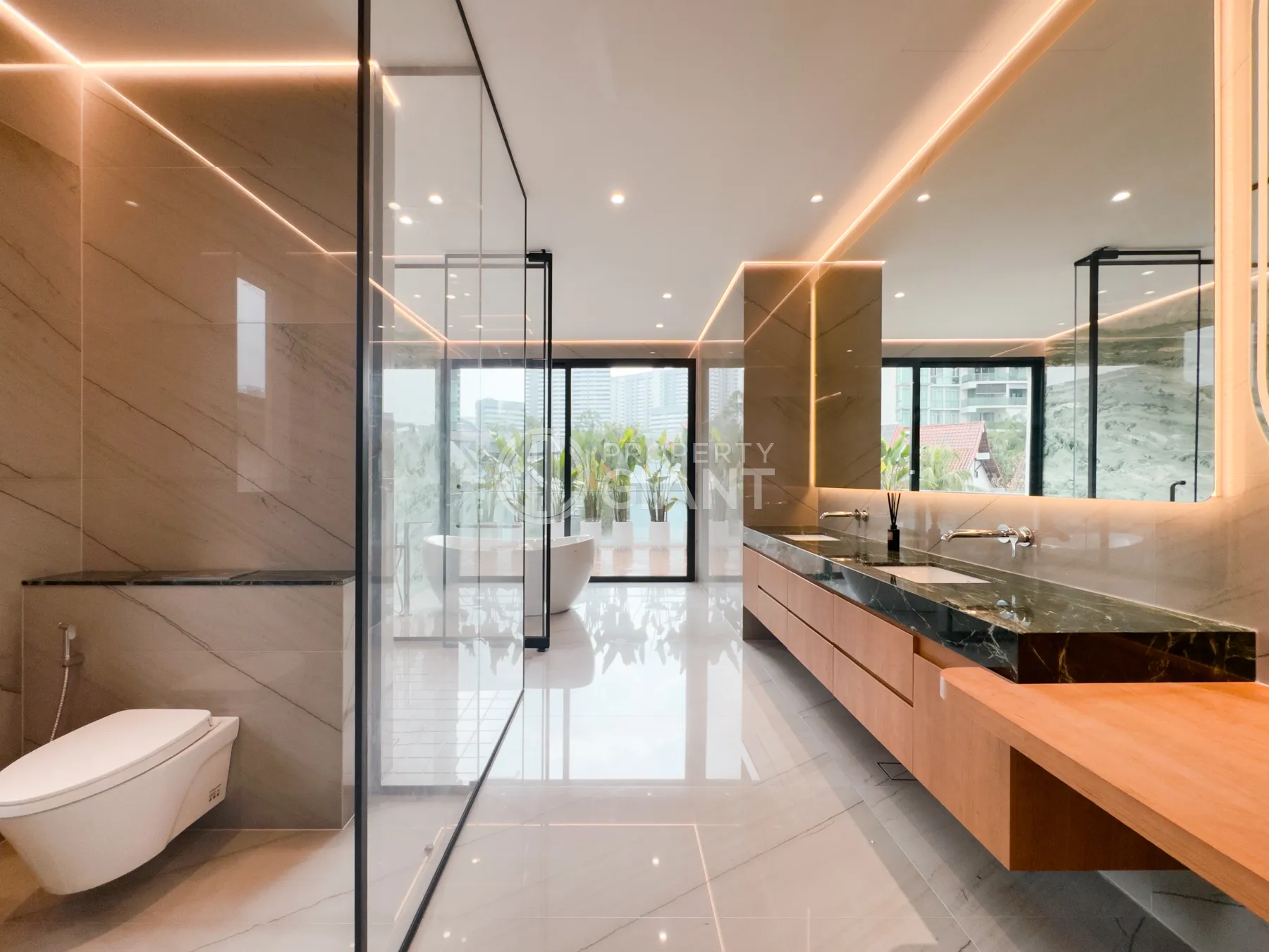 His and Her Bathroom
