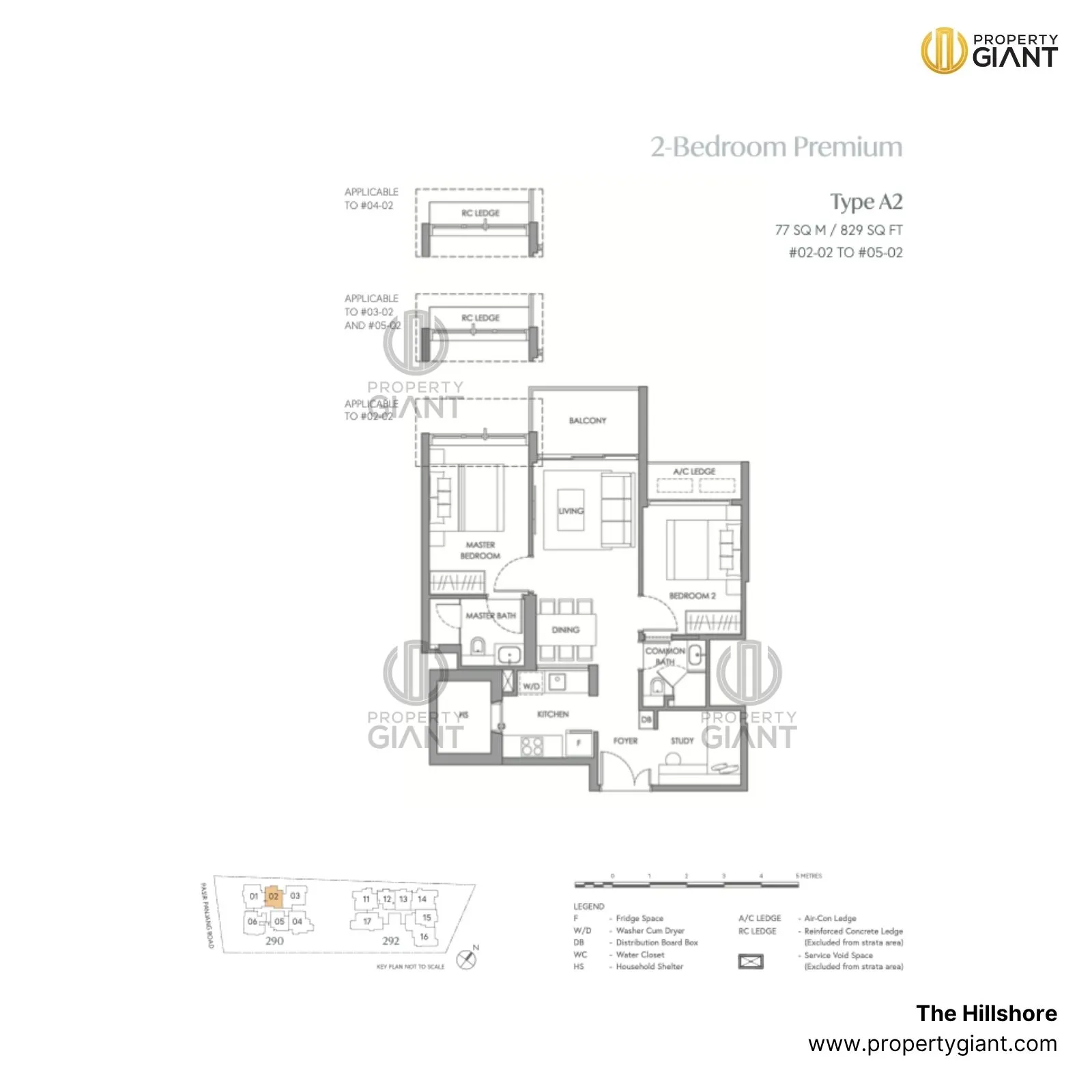 2 bedroom premium