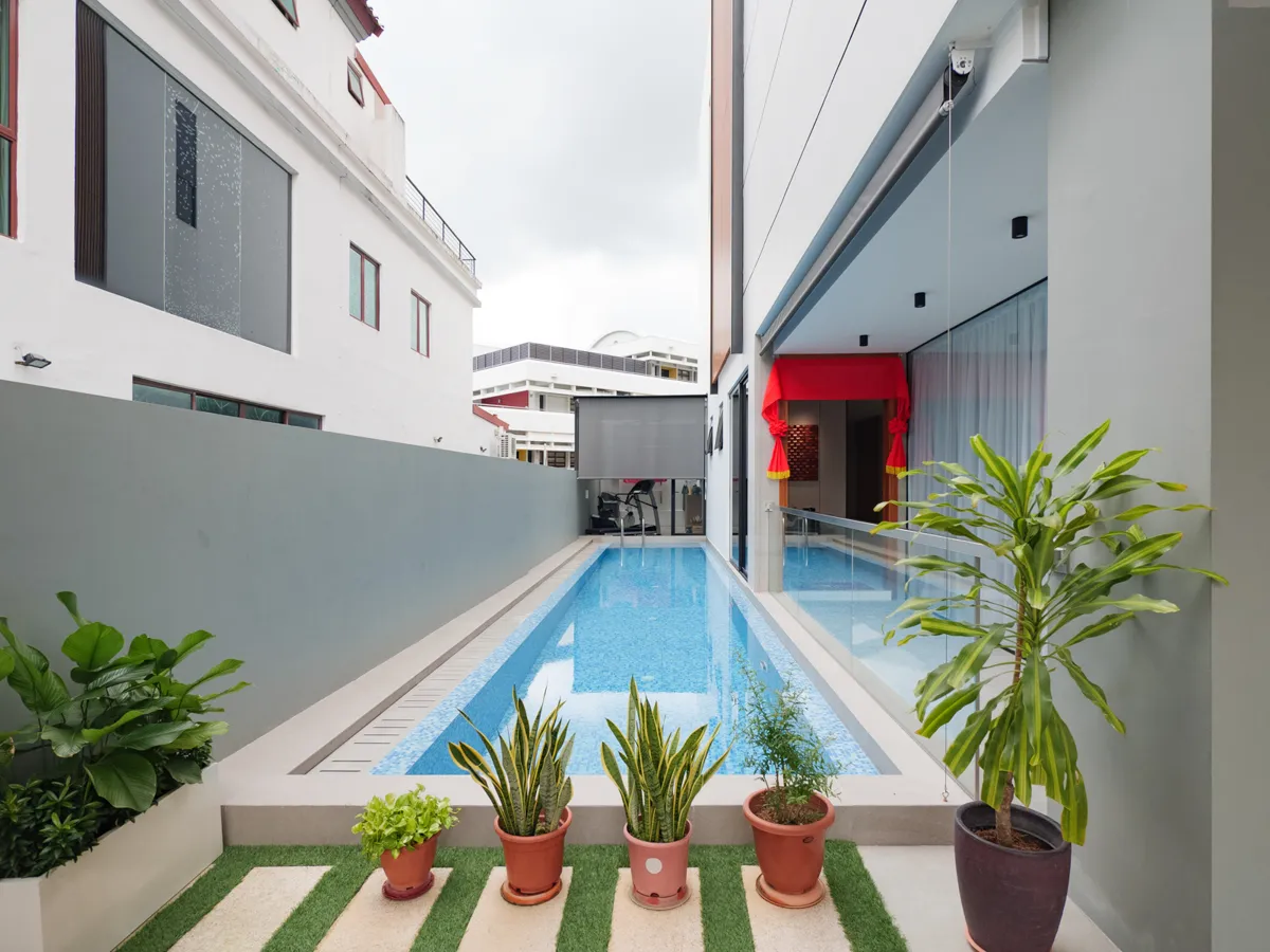 Resort-style living with a private swimming pool in the heart of Kembangan.