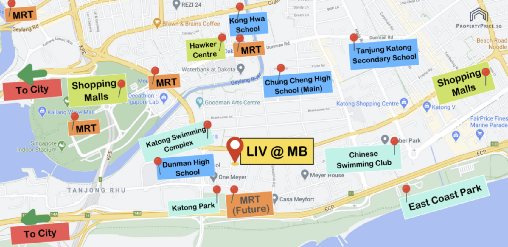 LIV @ MB Location Map