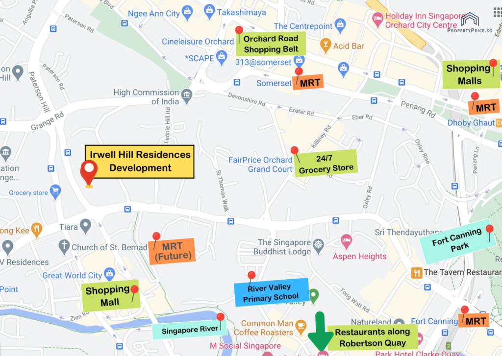 Irwell Hill Location Reference