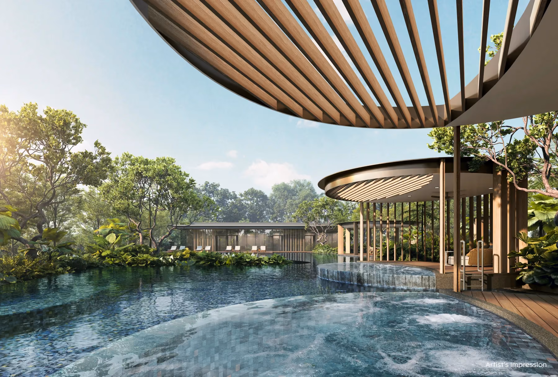 thomson reserve hydro spa pool and wellness pods