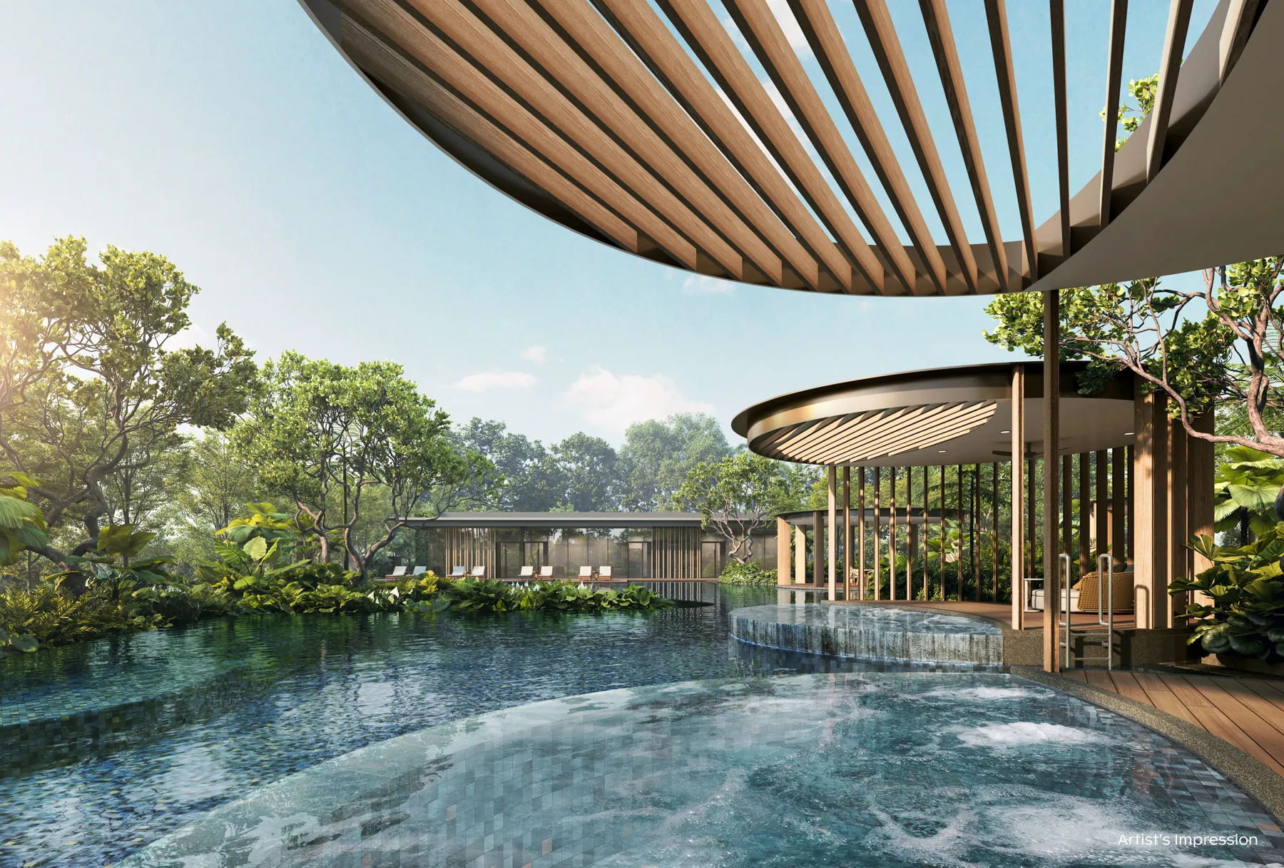thomson reserve hydro spa pool and wellness pods