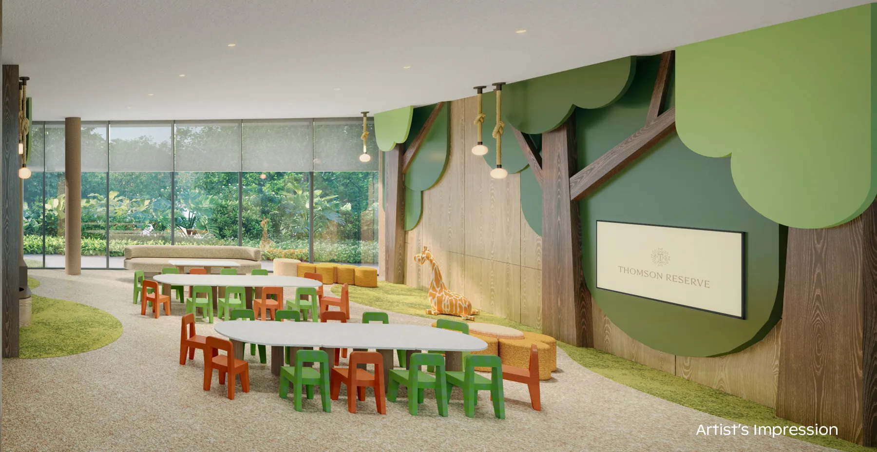 thomson reserve little canopy room kids function room