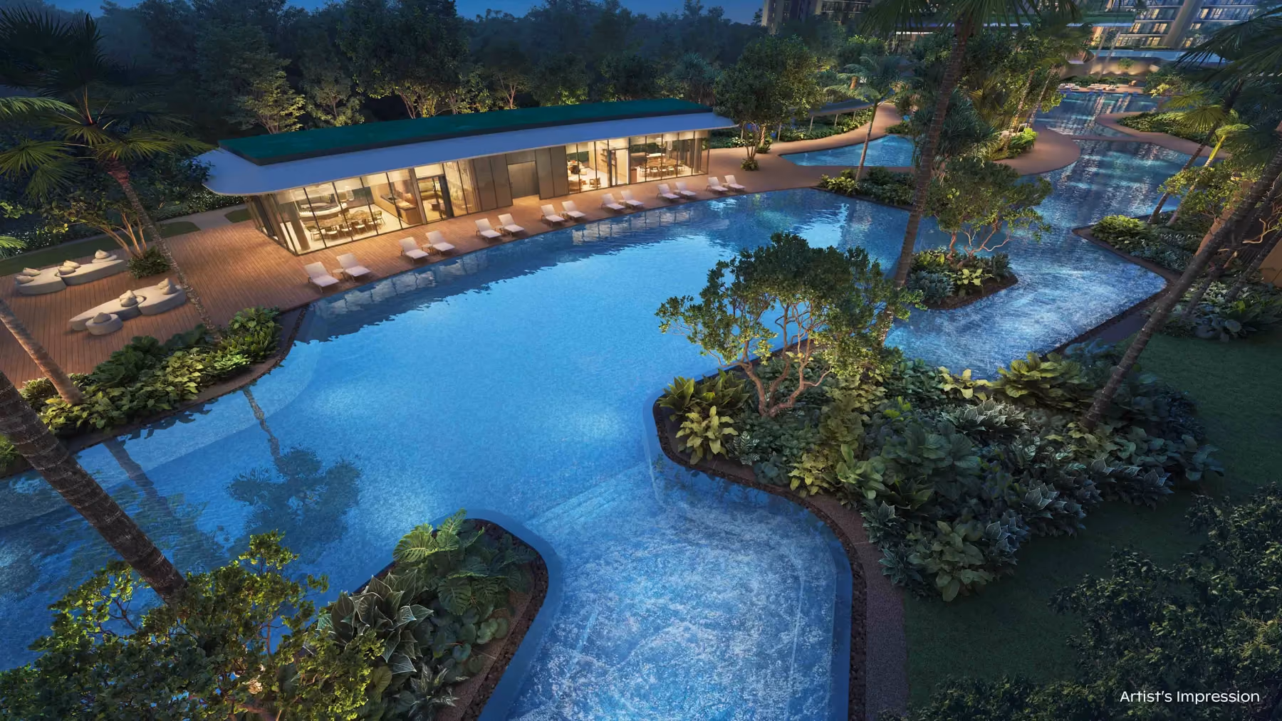 Thomson Reserve Canopy Lap Pool 50m and Hammock Cove
