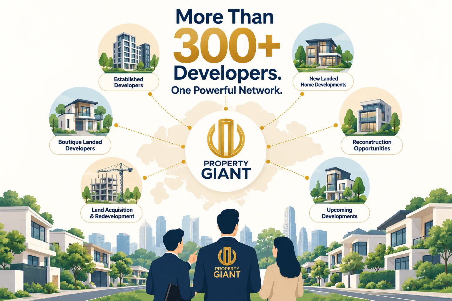 PropertyGiant More Than 300+ Developers, One Powerful Network