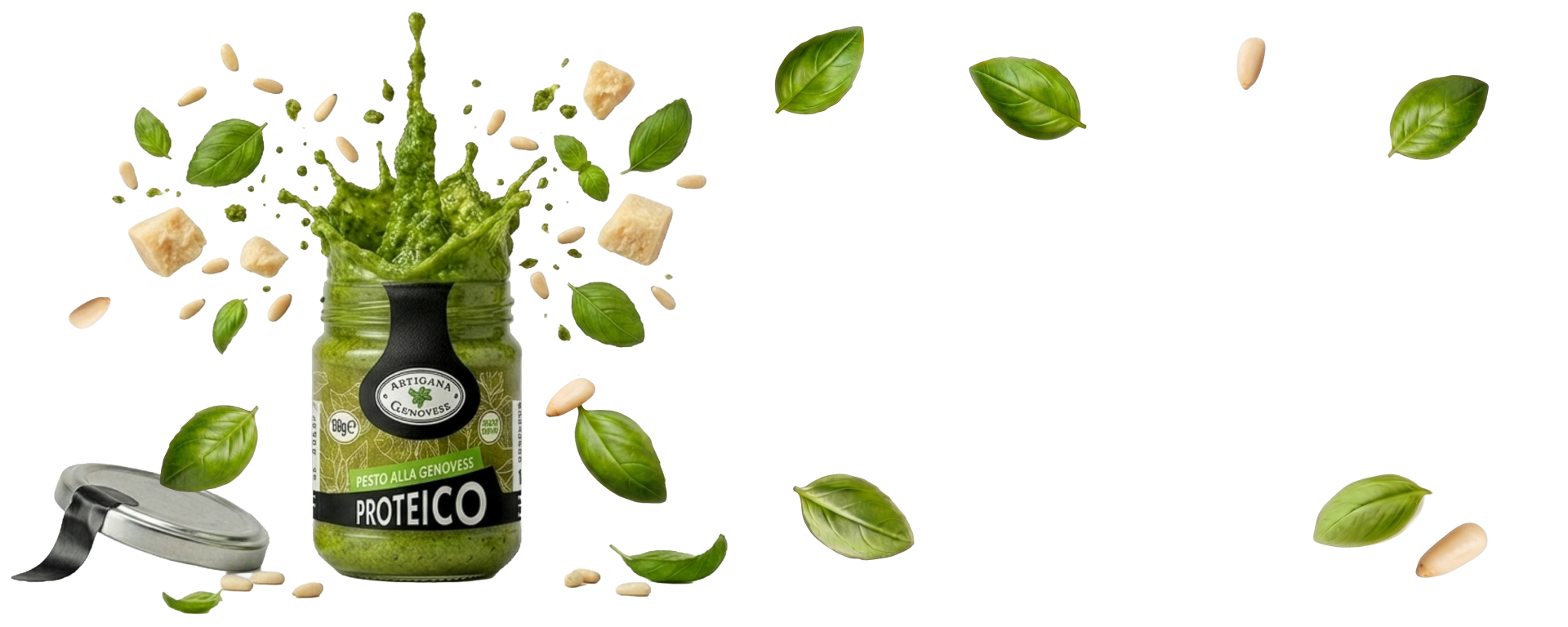 Vasetto di Pesto Proteico Artigiana Genovese