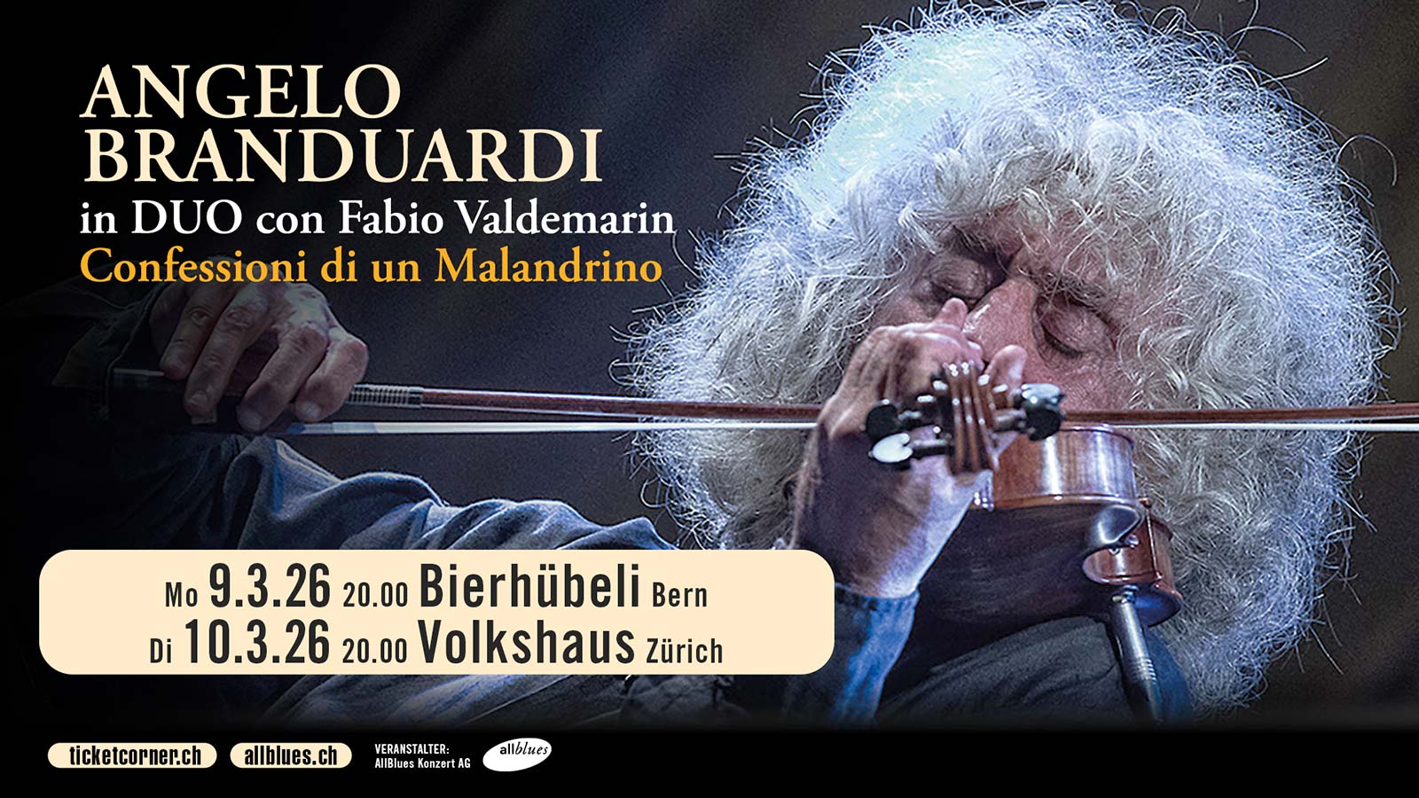 Zucchero 2026 Zurigo Ginevra