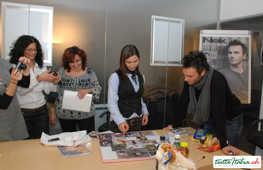 Nek 2010 Warner Music Switzerland Tuttoitalia