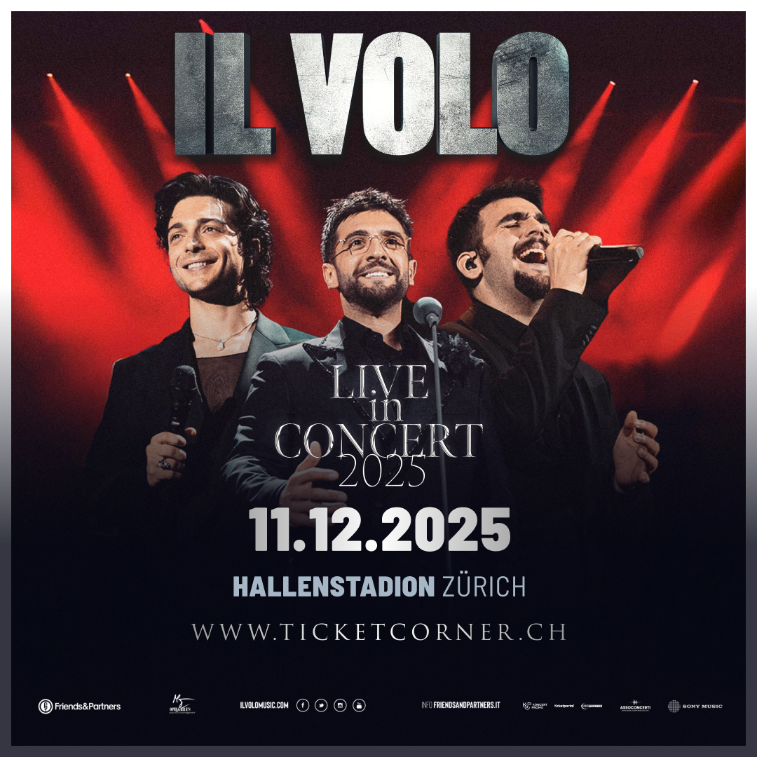 Il Volo concerto Zurigo 11.12.2025