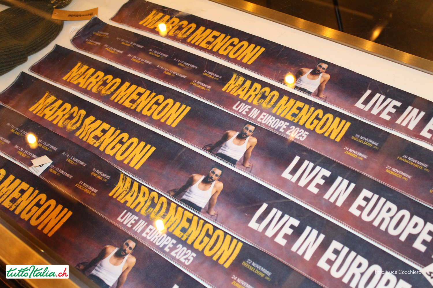 Marco Mengoni concerto Zurigo Hallenstadion 24.11.2025