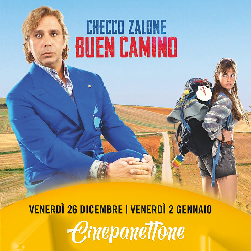 Cinepanettone da Pathé con il nuovo film "Buen Camino" di Checco Zalone