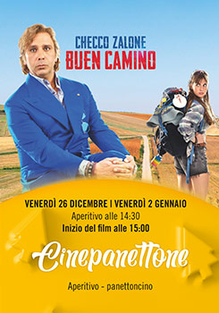 Cinepanettone da Pathé con il nuovo film "Buen Camino" di Checco Zalone