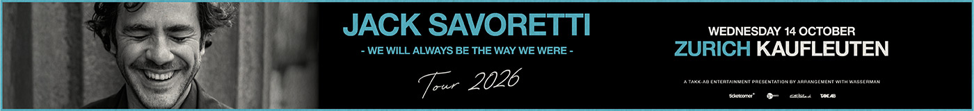 Jack Savoretti 14.10.2026 Kaufleuten Zürich