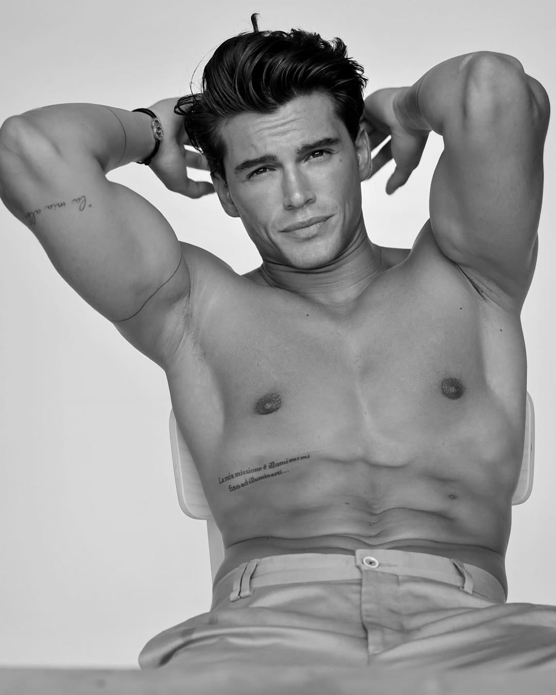 Antonio Medugno a Zurigo 28.02.2026 Amalfi party Five Hotel Penthouse