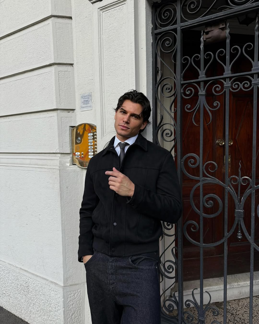 Antonio Medugno a Zurigo 28.02.2026 Amalfi party Five Hotel Penthouse