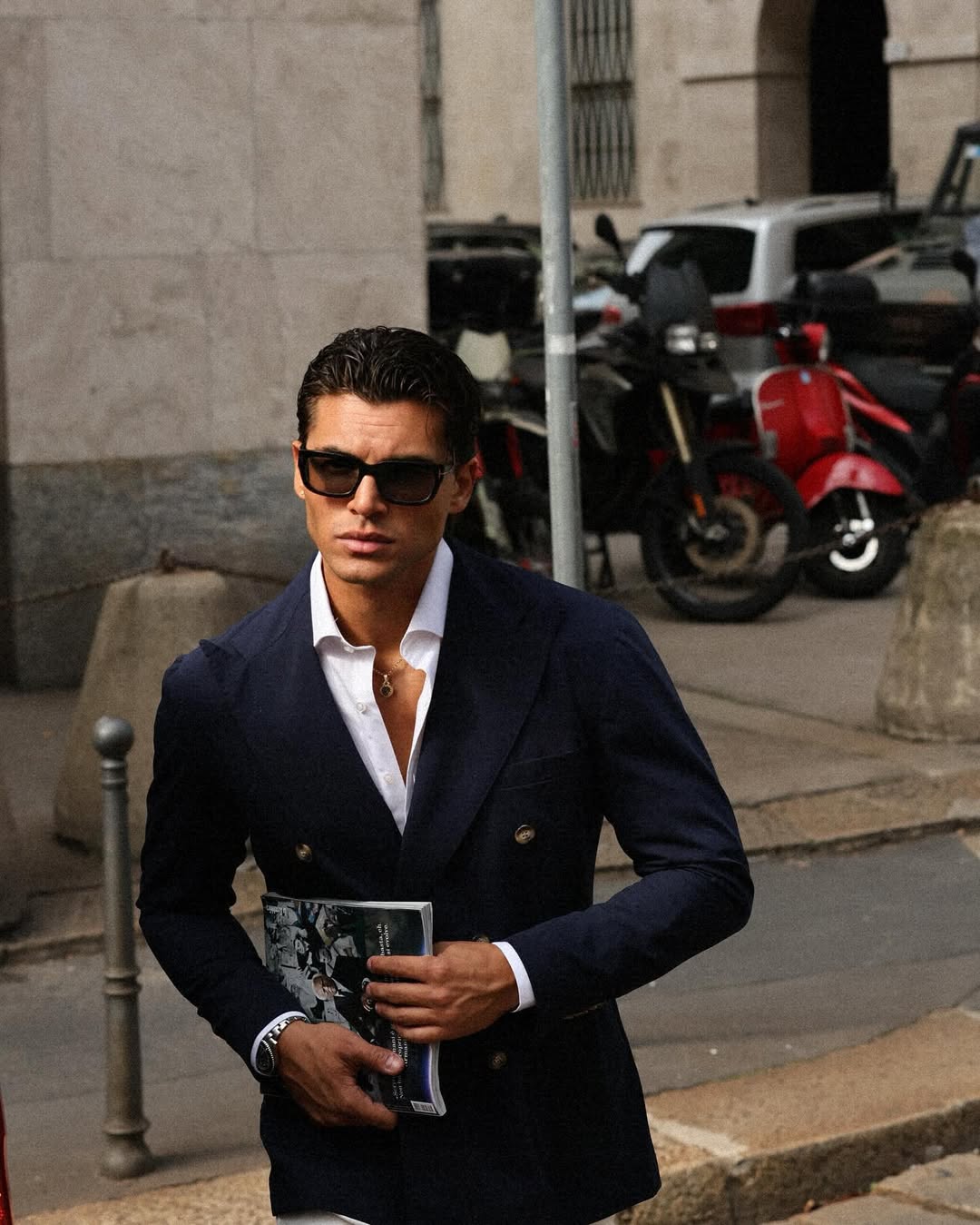 Antonio Medugno a Zurigo 28.02.2026 Amalfi party Five Hotel Penthouse