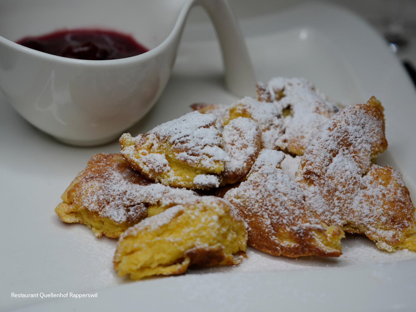 Kaiserschmarrn Quellenhof Restaurant Rapperswil