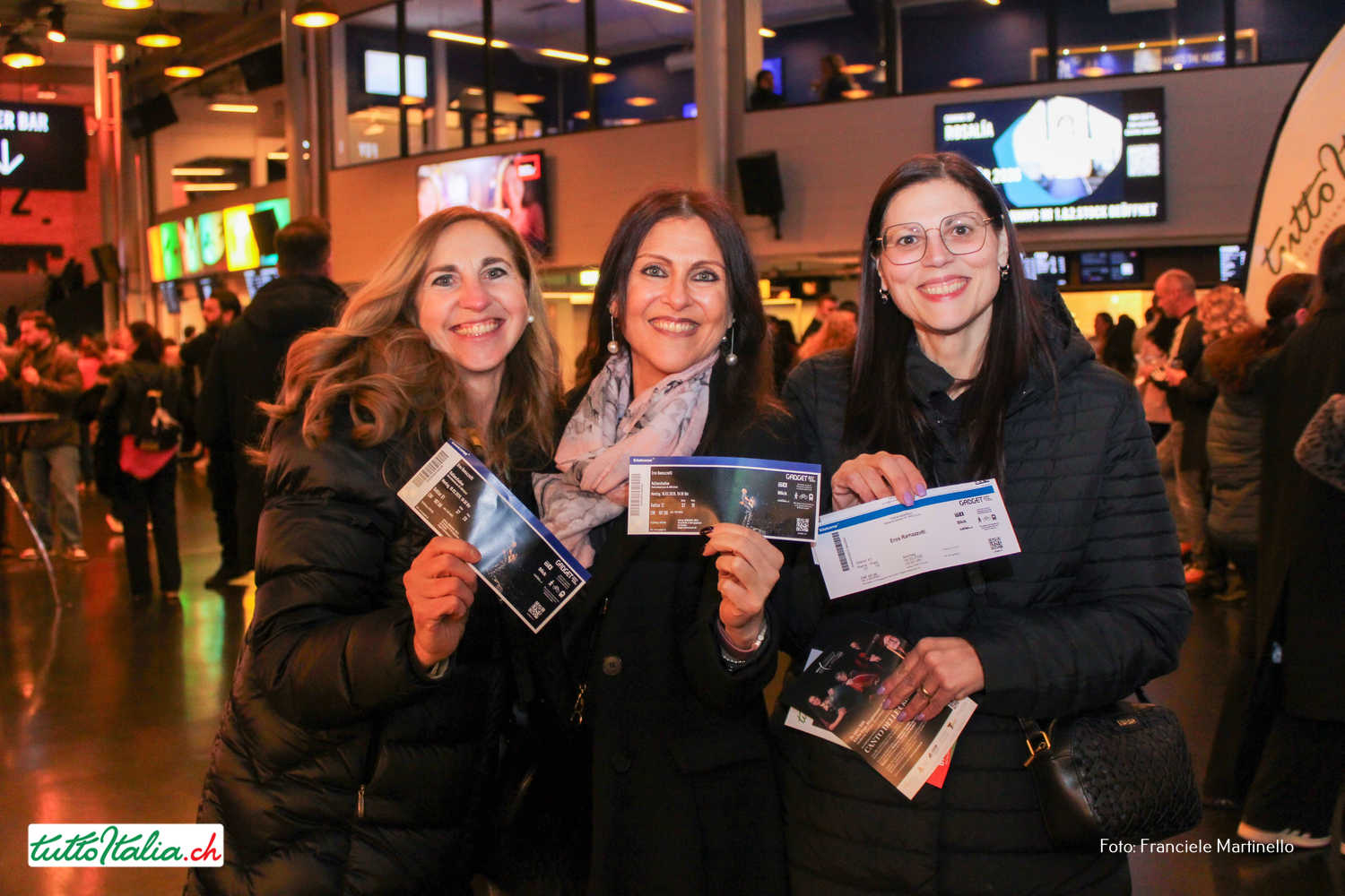 Eros Ramazzotti concerto Zurigo Hallenstadion 16.03.2026
