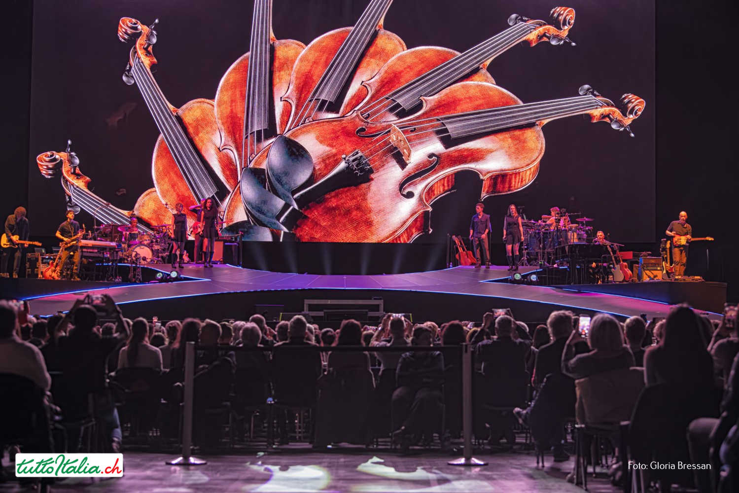 Eros Ramazzotti concerto Zurigo Hallenstadion 16.03.2026