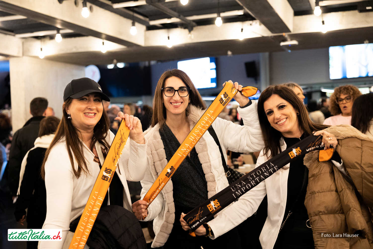 Eros Ramazzotti concerto Zurigo Hallenstadion 16.03.2026