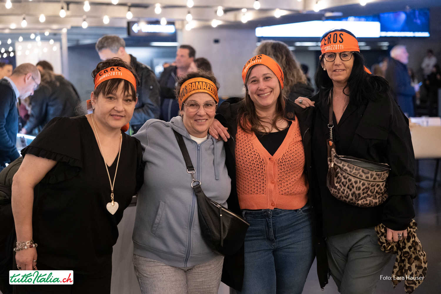 Eros Ramazzotti concerto Zurigo Hallenstadion 16.03.2026