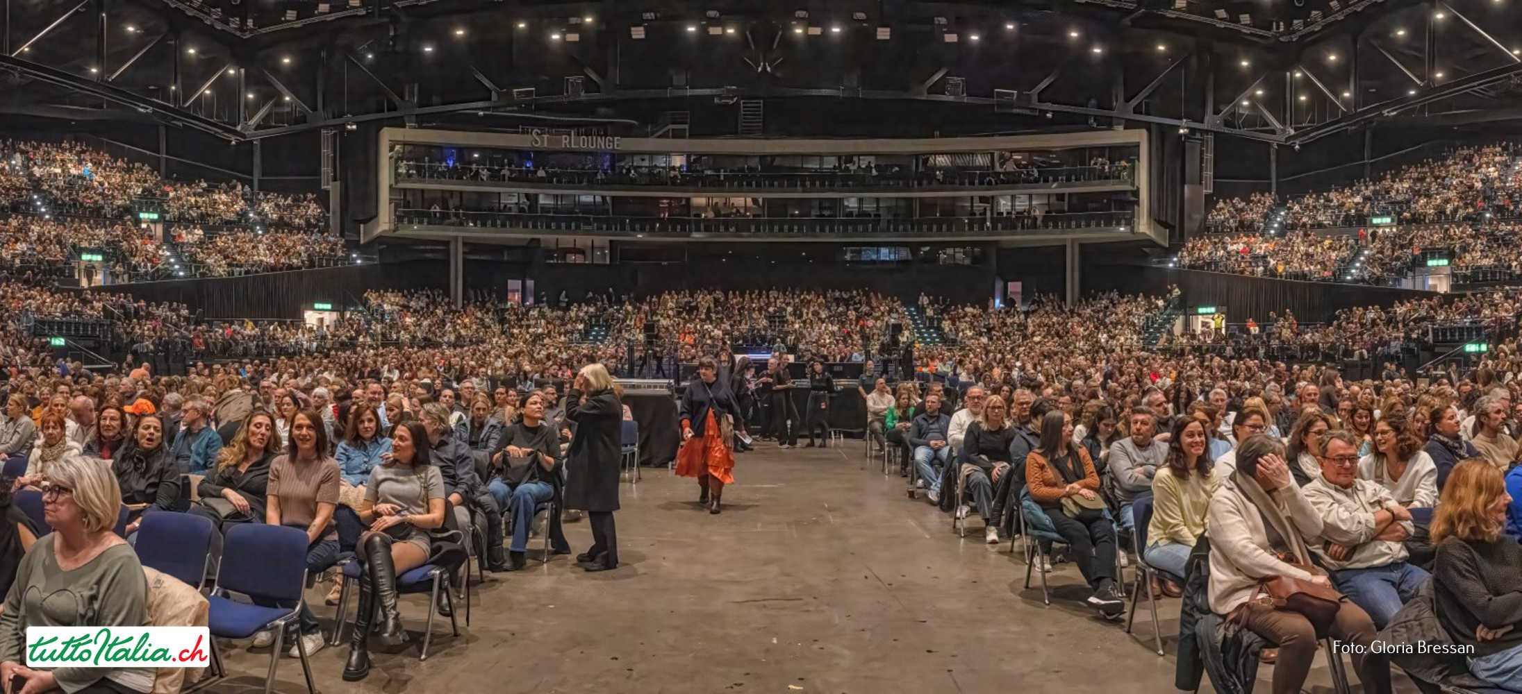 Eros Ramazzotti concerto Zurigo Hallenstadion 16.03.2026