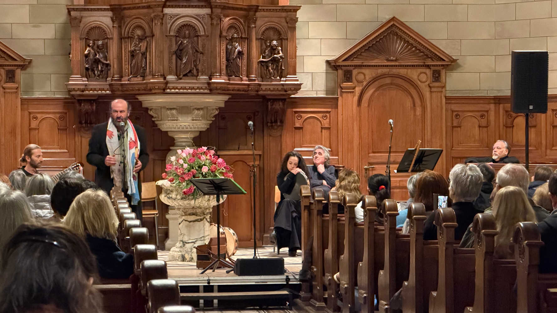 Davide Rondoni e Cantico delle Creature a Zurigo 800 anni della morte di San Francesco D'Assisi