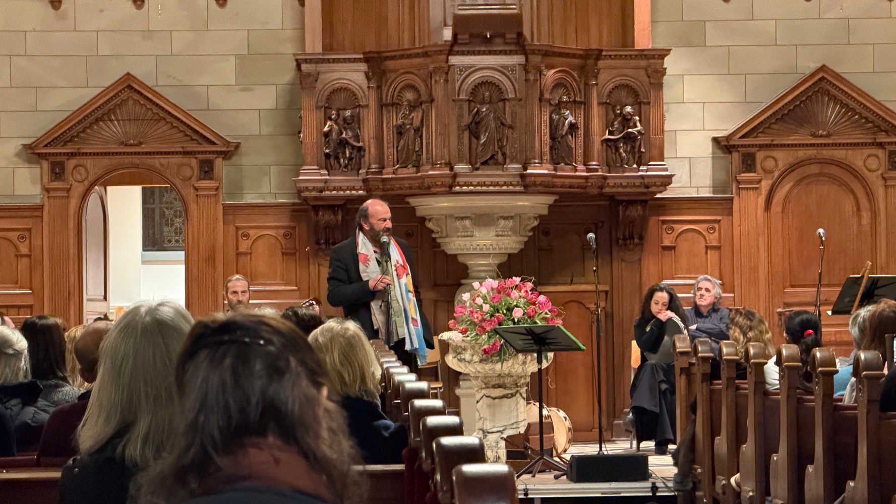 Davide Rondoni e Cantico delle Creature a Zurigo 800 anni della morte di San Francesco D'Assisi