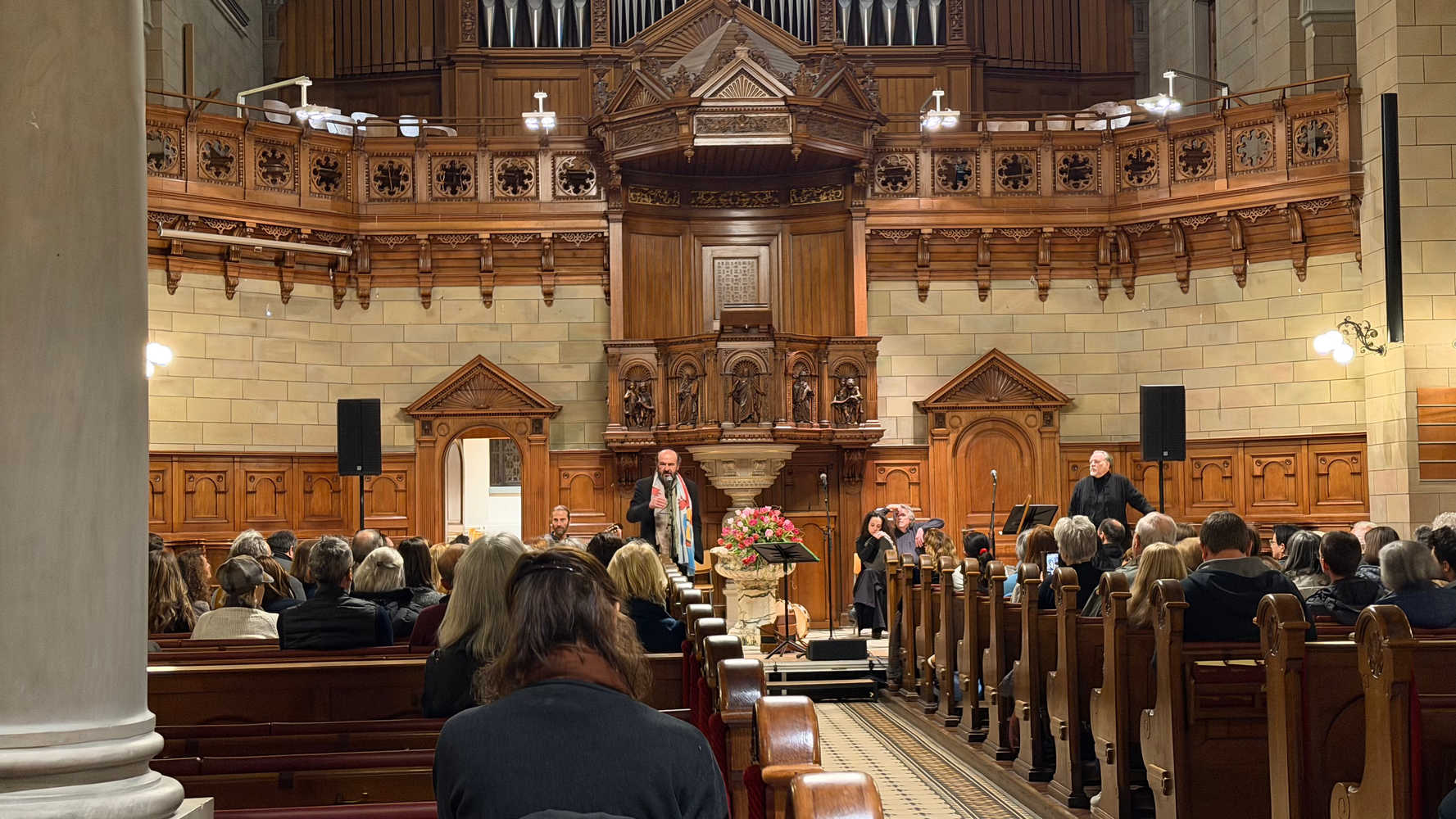 Davide Rondoni e Cantico delle Creature a Zurigo 800 anni della morte di San Francesco D'Assisi
