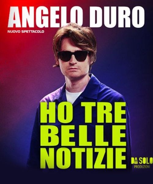 Angelo Duro Zurigo Kongresshaus 11 aprile 2026