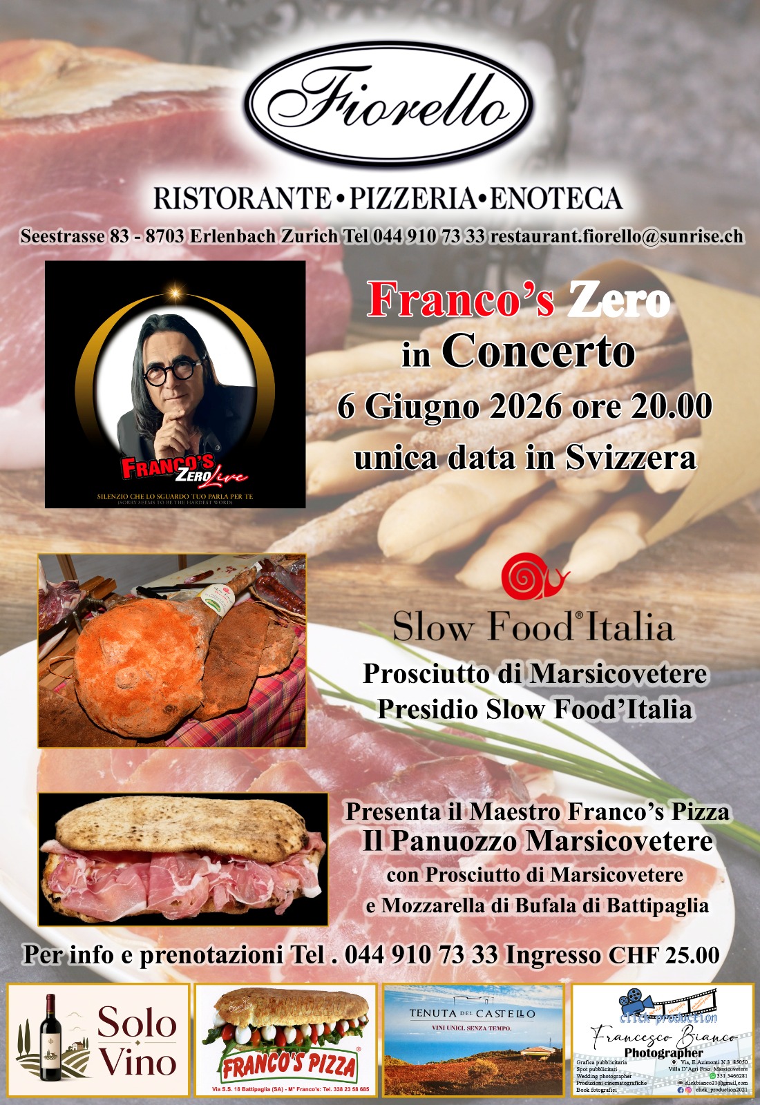 Ristorante Fiorello Erlenbach Slow Food