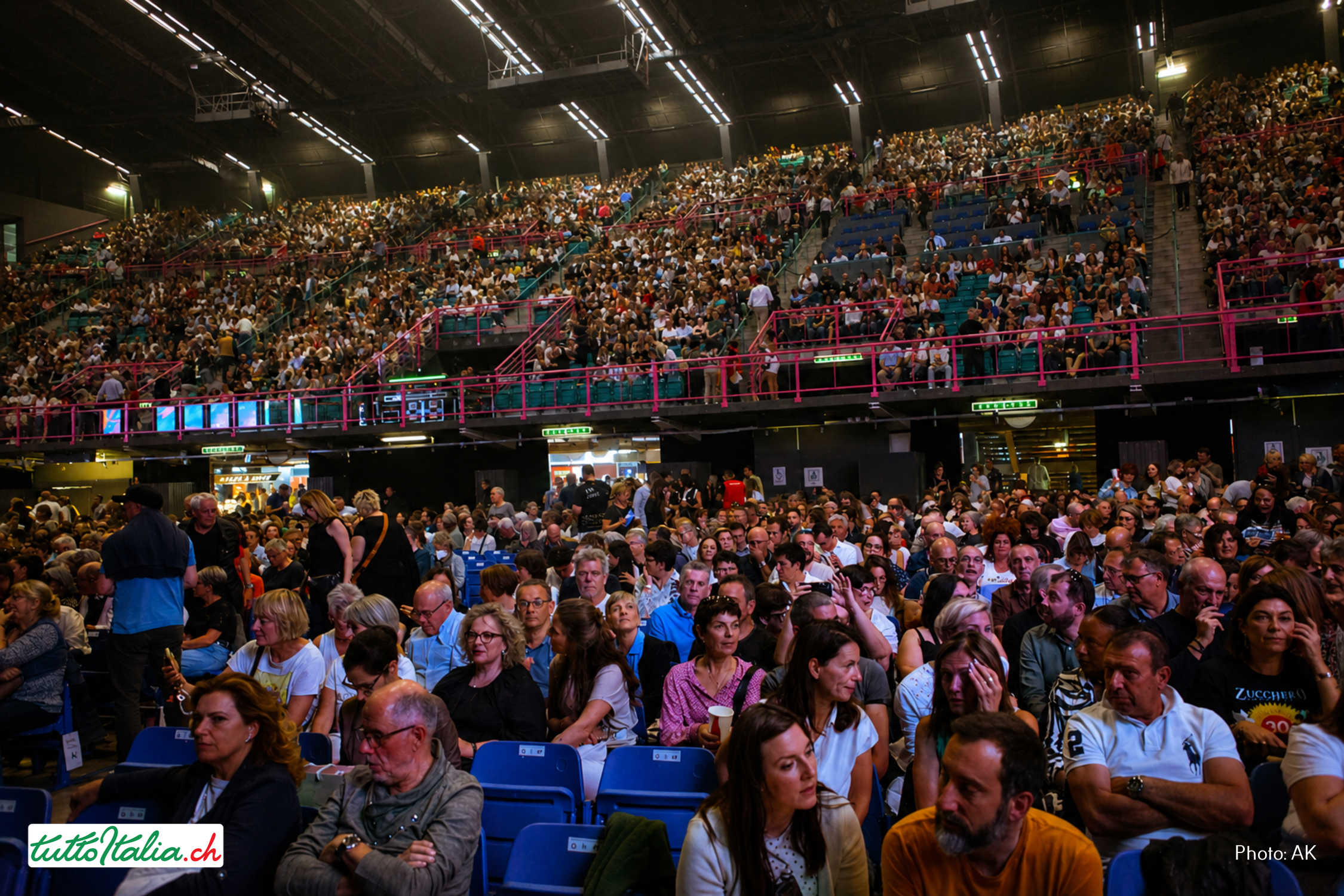 Zucchero concerto Ginevra 21.05.2026 Tuttoitalia Media Partner