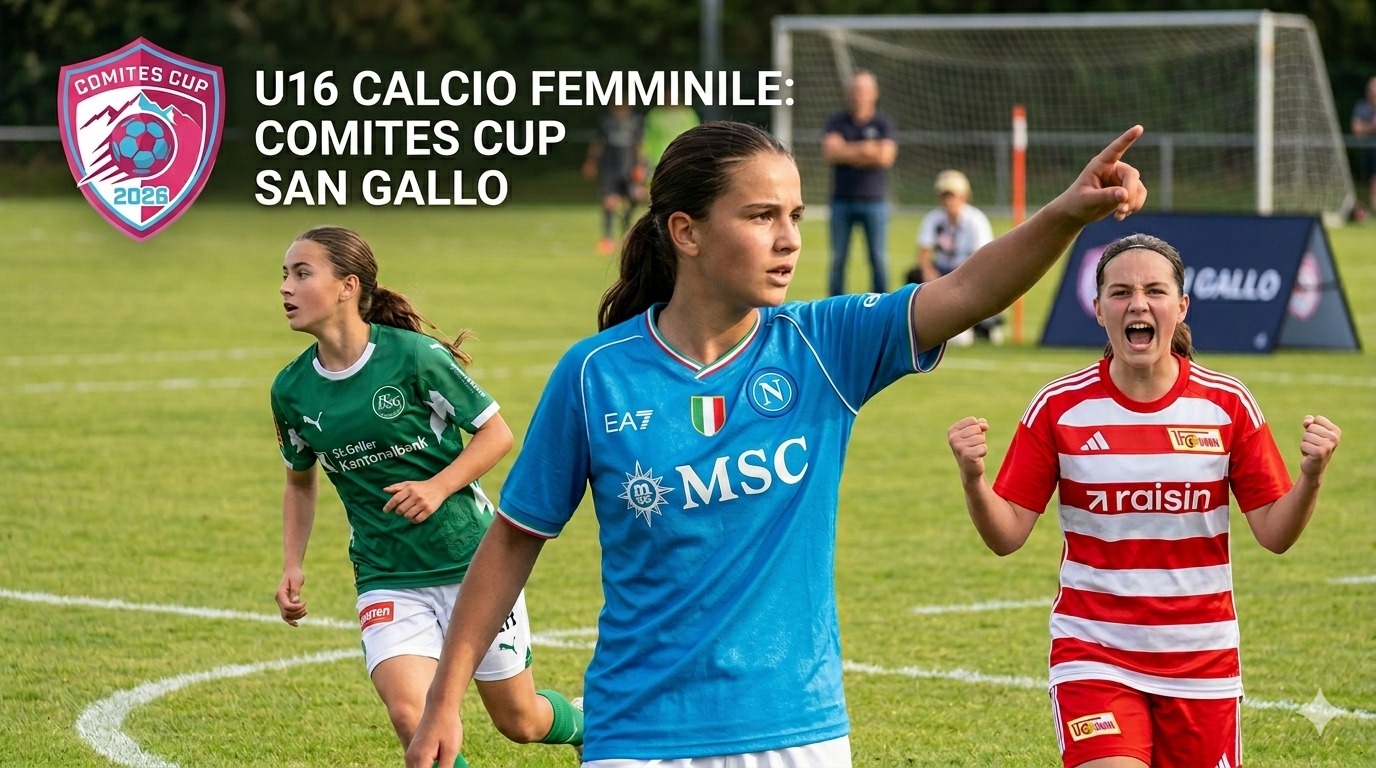 Comites Cup San Gallo 2026: il calcio femminile U17 protagonista al Gründenmoos