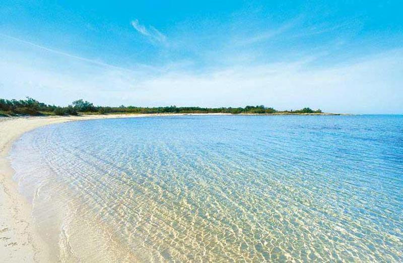 Strand im Salento