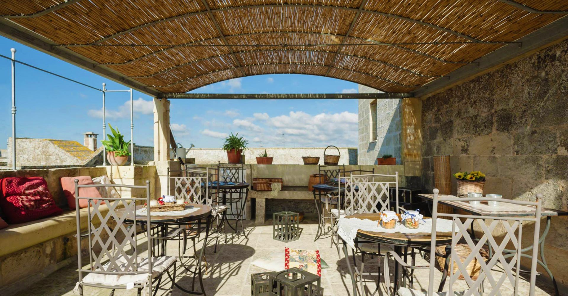 Terrasse im Borgoterra