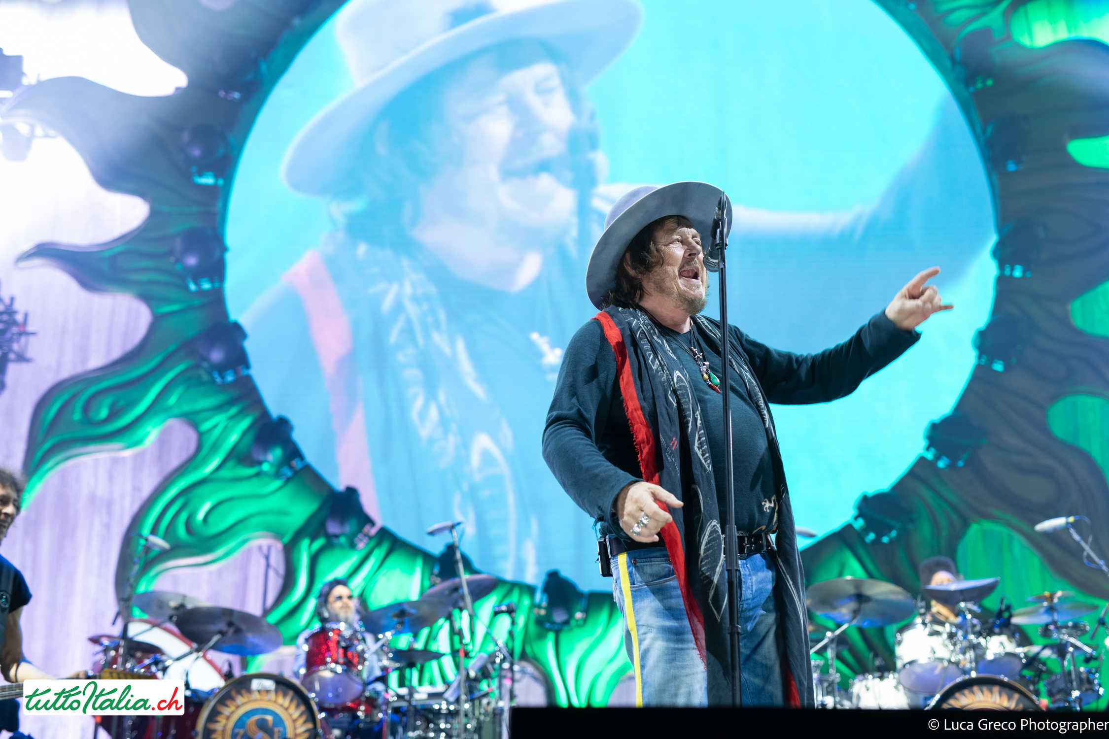 Zucchero concerto Zurigo 17.06.2026 Hallenstadion Tuttoitalia Media Parter