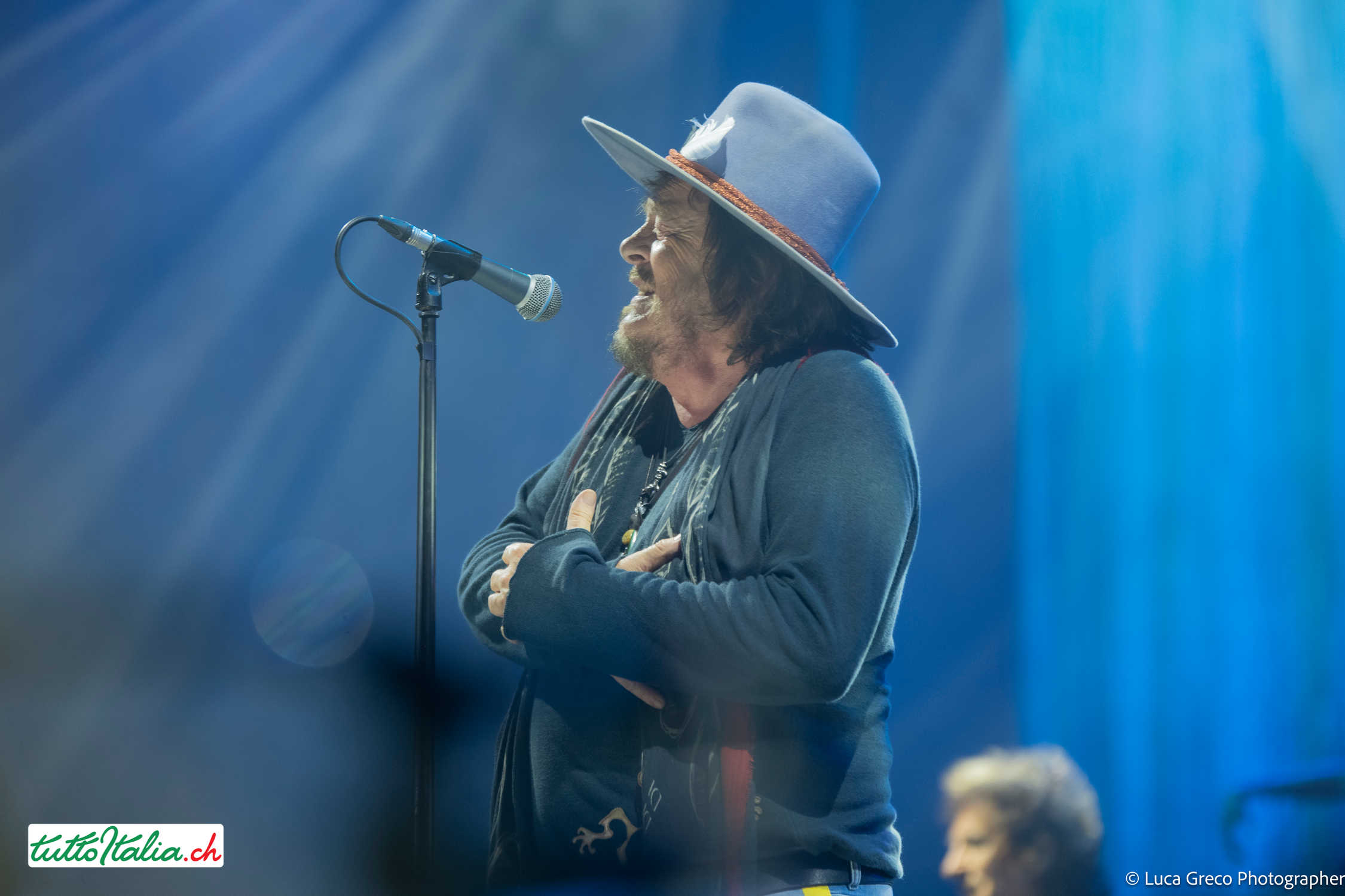 Zucchero concerto Zurigo 17.06.2026 Hallenstadion Tuttoitalia Media Parter