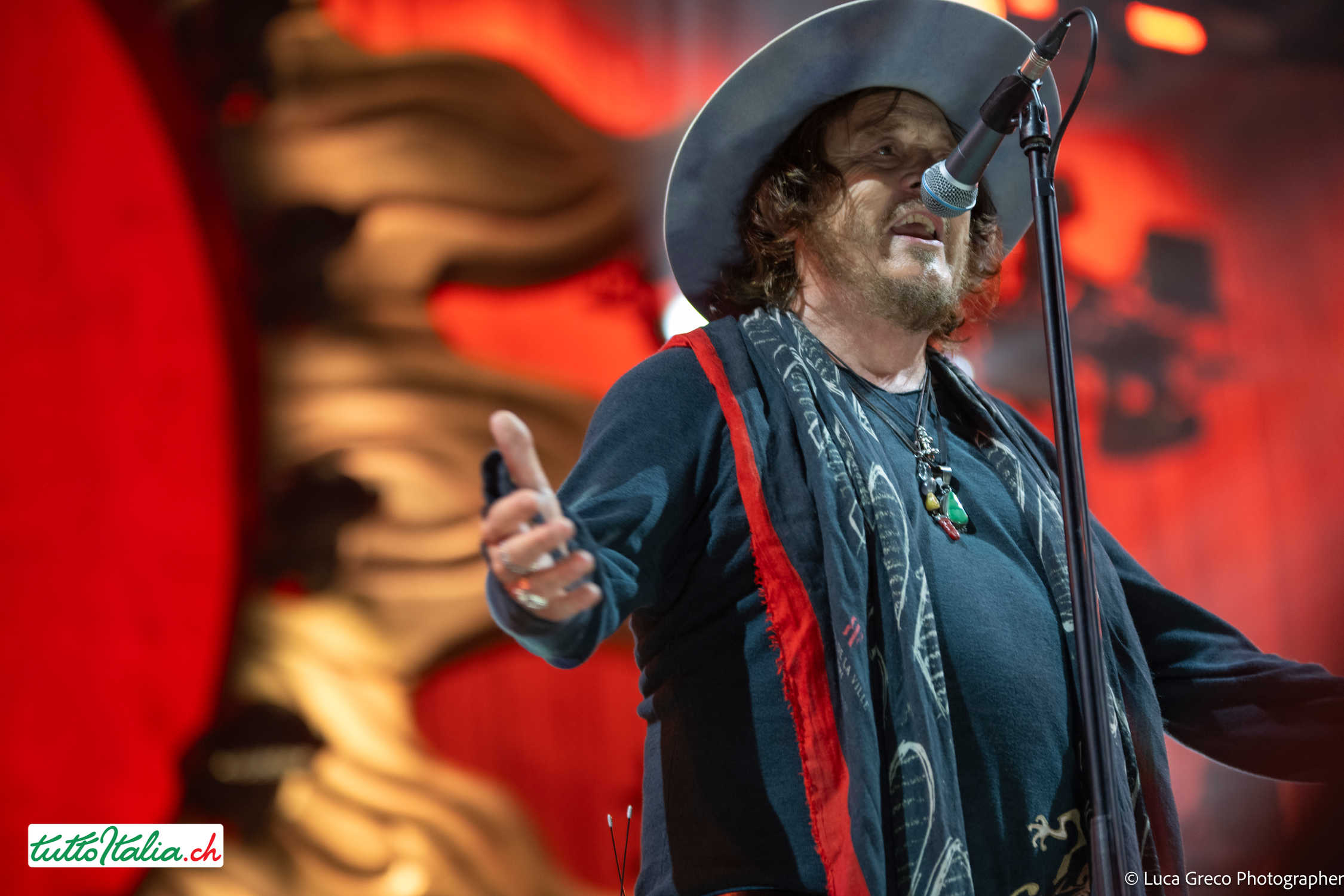Zucchero concerto Zurigo 17.06.2026 Hallenstadion Tuttoitalia Media Parter