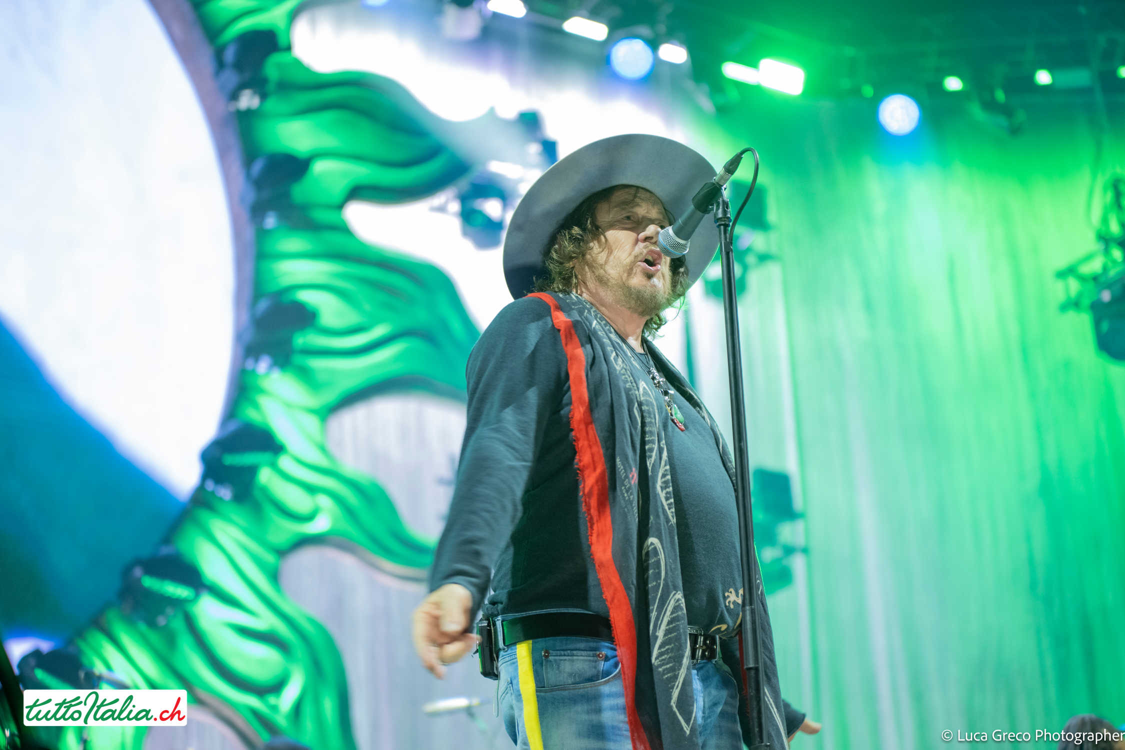 Zucchero concert Zurich 17.06.2026 Hallenstadion Tuttoitalia media partner